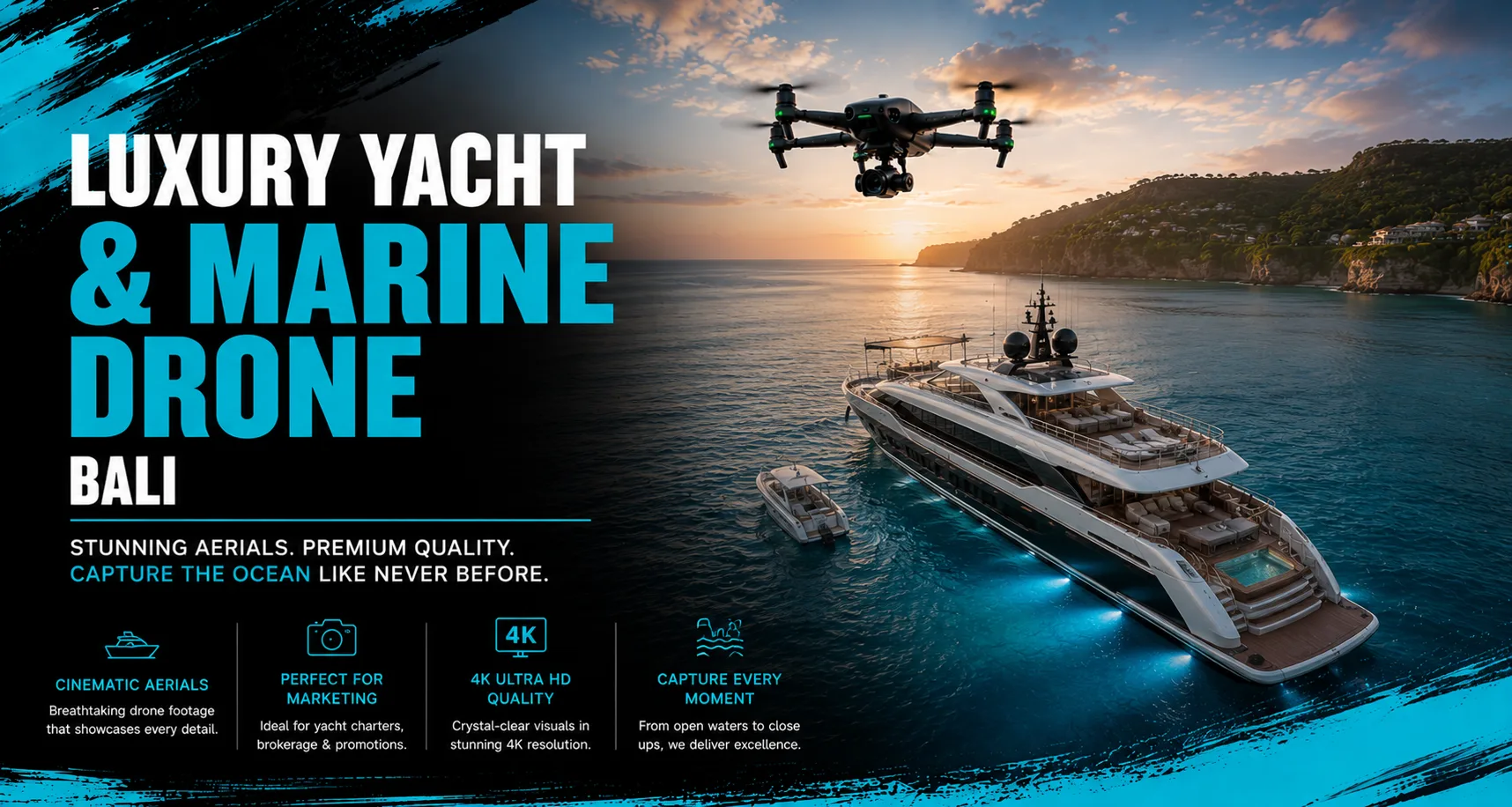 luxury yacht marine drone photography bali banner.webp